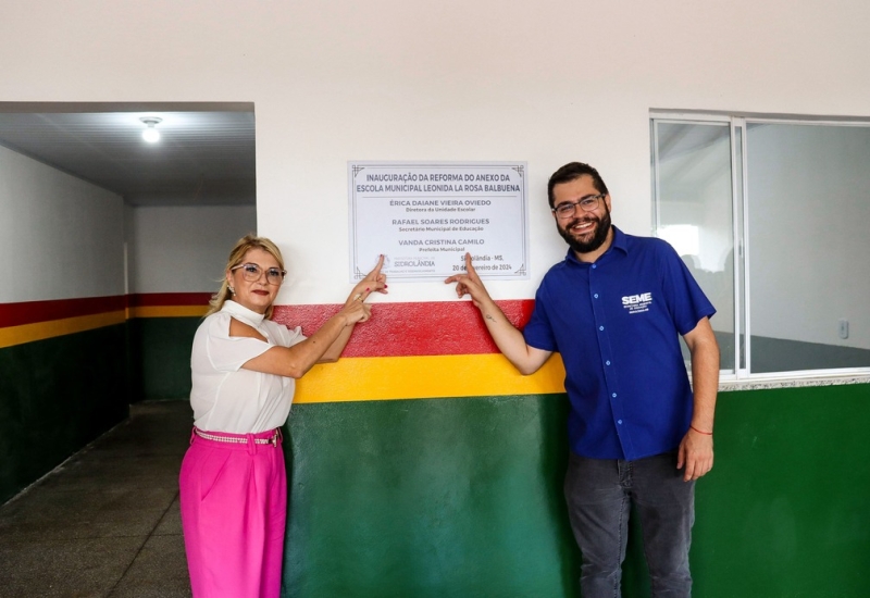 Entrega da reforma de anexo da Escola Leonida no Assentamento Jiboia